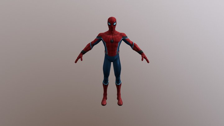 Spiderman 3D Model