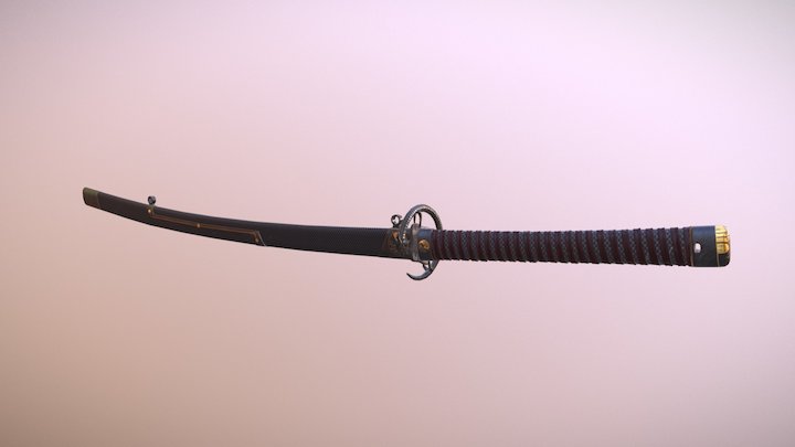 Katana 3D Model