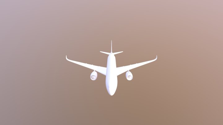 Aibrus A350 Qatar Airways 3D Model