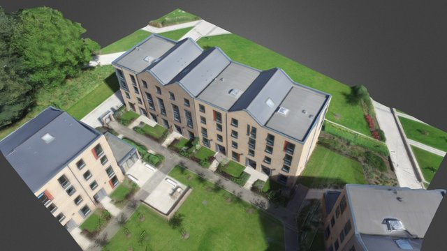Birley Halls 3D Model
