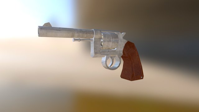 Revolver 3D Model