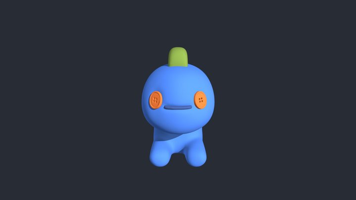Frank Plush 3D Model