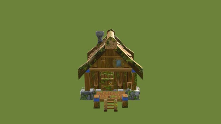 Cabane 3D Model