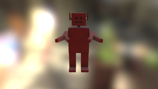 Robot Enemy 3D Model