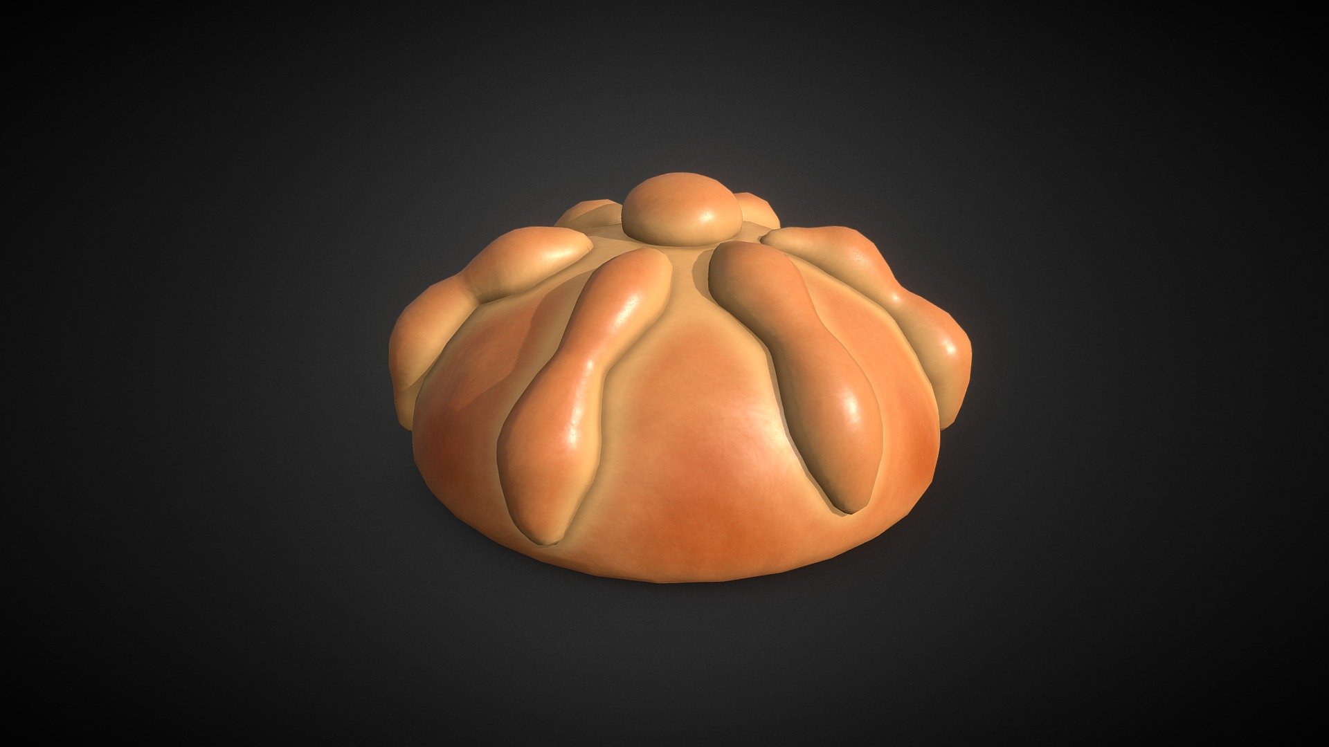 Stylized Sugar Pan de Muerto - Buy Royalty Free 3D model by Bacontaco ...
