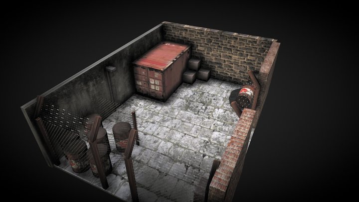 Steegje Game Artist 1GA1 3D Model