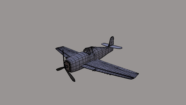 F6F USA fighter