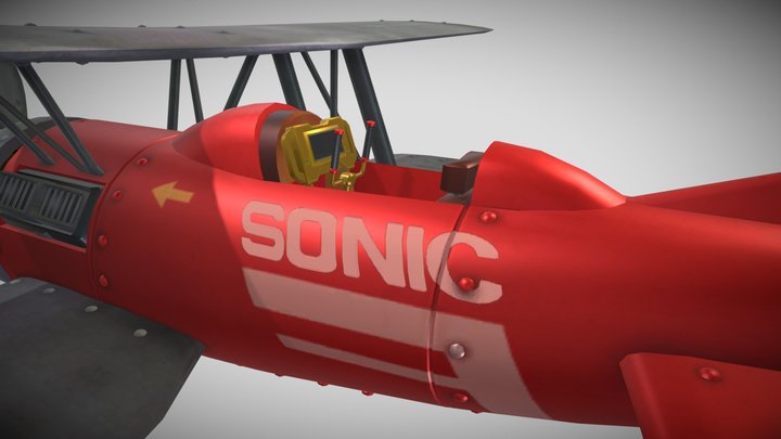 Sonic 4 Episode 2 - Tornado 3D Model