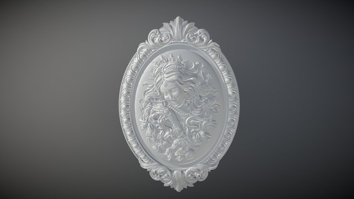 Girl_Provans_mold 3D Model