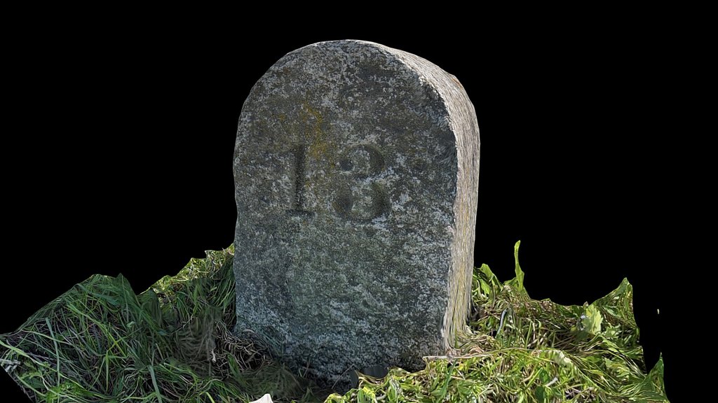 Milestone Gossau 13 Km