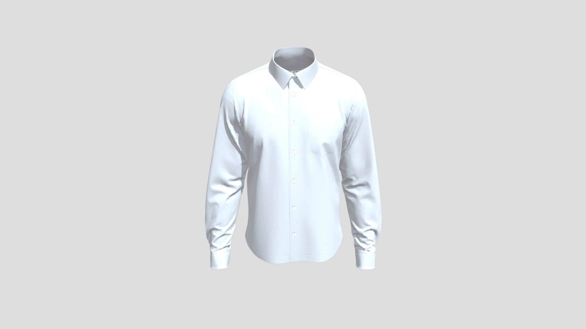 Classic Shirt - Slim Fit - Buy Royalty Free 3D model by najdmie ...