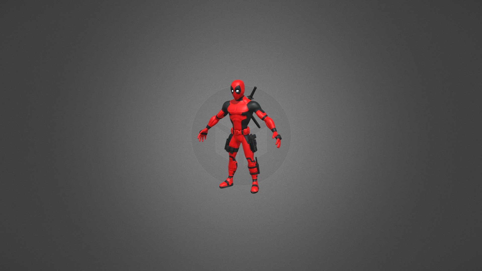 Deadpool - Download Free 3D model by studentsimf (@studentsimf) [d8947da]