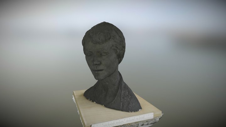 Plaster Statue by James Wines 3D Model