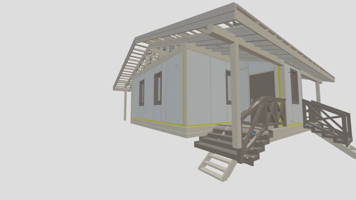 Колышево для 3д 3D Model