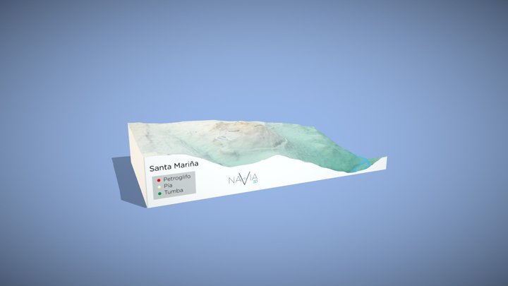 Santa Mariña (Maside) 3D Model
