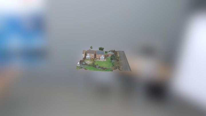 House in Estate 3D Model