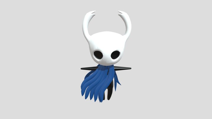 Hollow Knight Normal Textures 3D Model