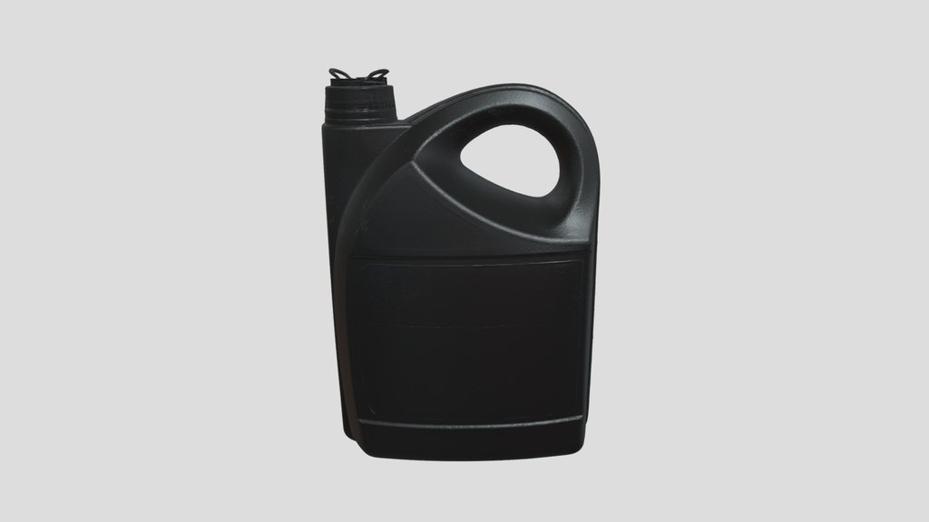 Used Motor Oil Canister Garage Prop