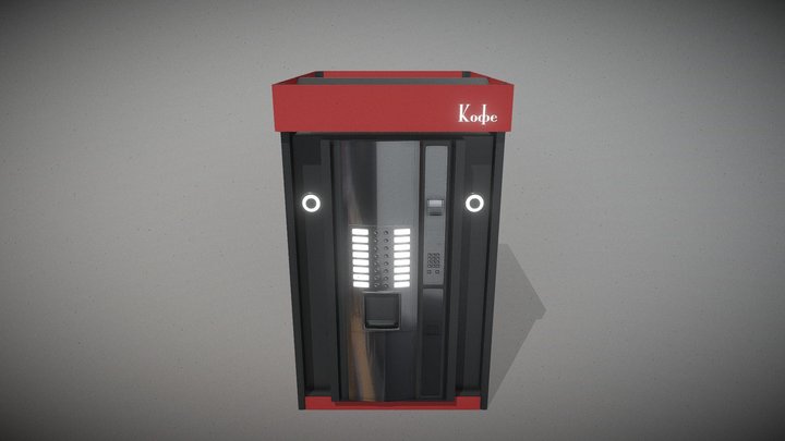 Vending3_FBX 3D Model