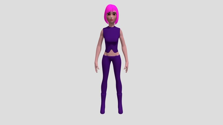 Dancer 3D Model
