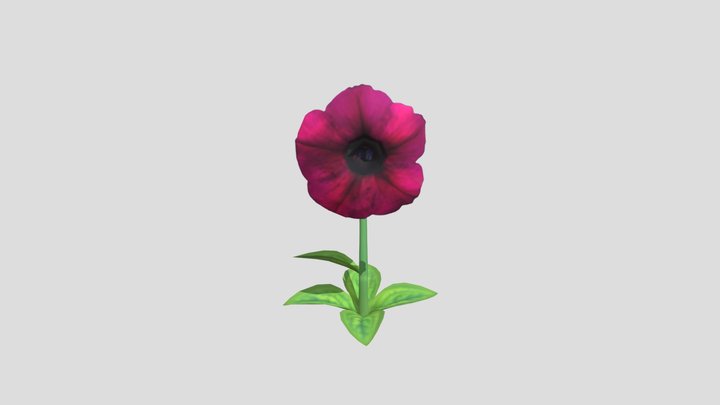 Petunia Shooter 3D Model