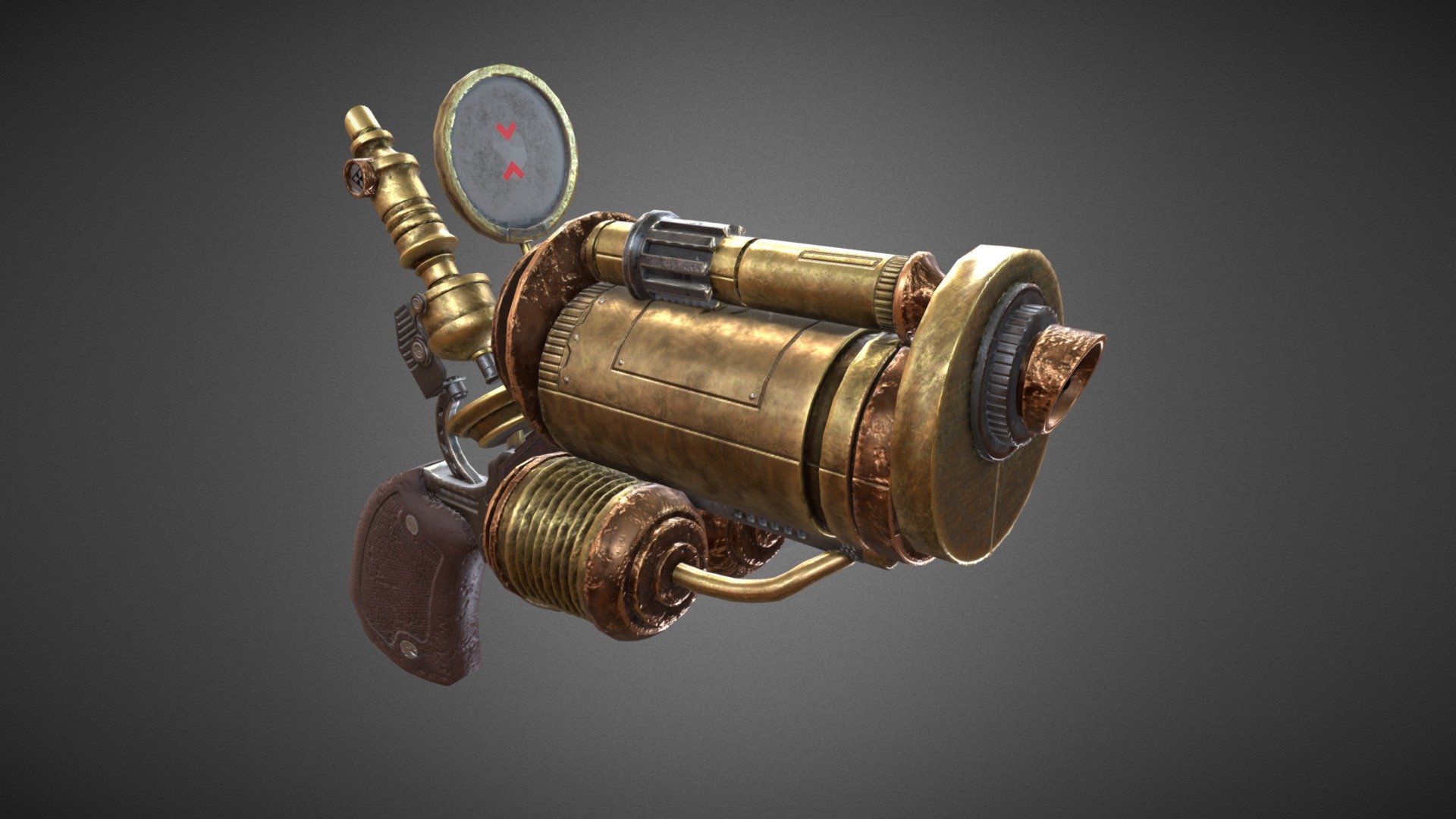 Steam Punk Syringe Gun