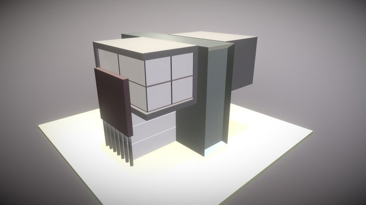 Modern Home 3D Model