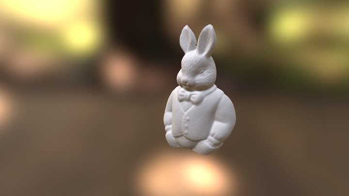 Easter bunny 3D Scan 3D Model