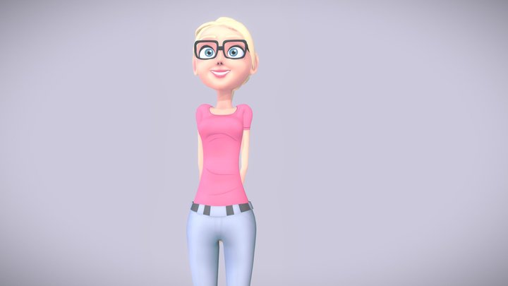 Blondie 3D Model