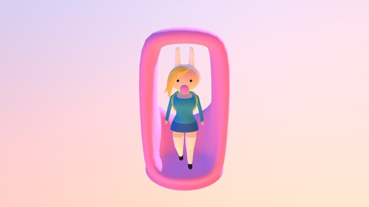 Fionna the Human Smooth 3D Model