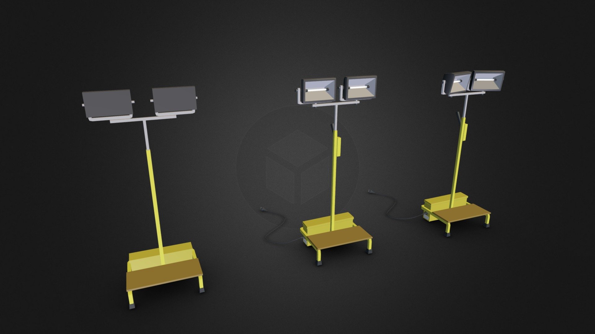 Yellow lamp from Half-Life 2
