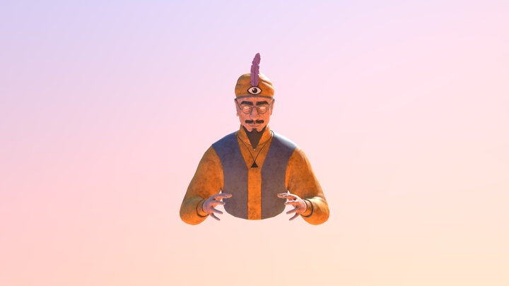 Fortune Teller 3D Model