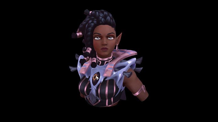 Demon Hunter-Unknown Fear 3D Model