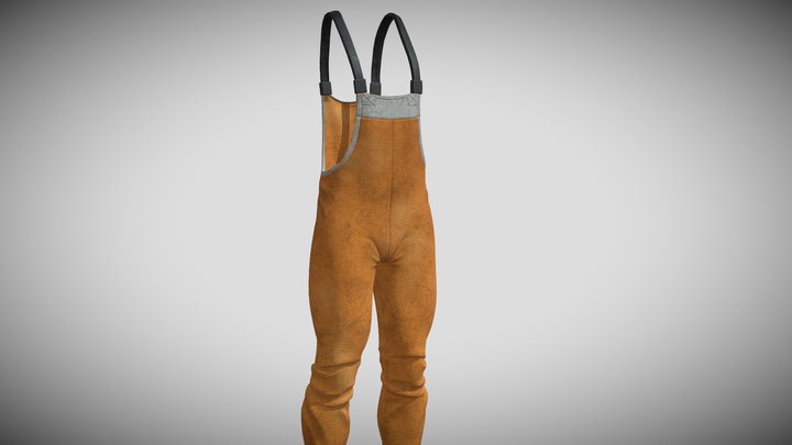 Enemy Zmbi Work Cloth 3D Model