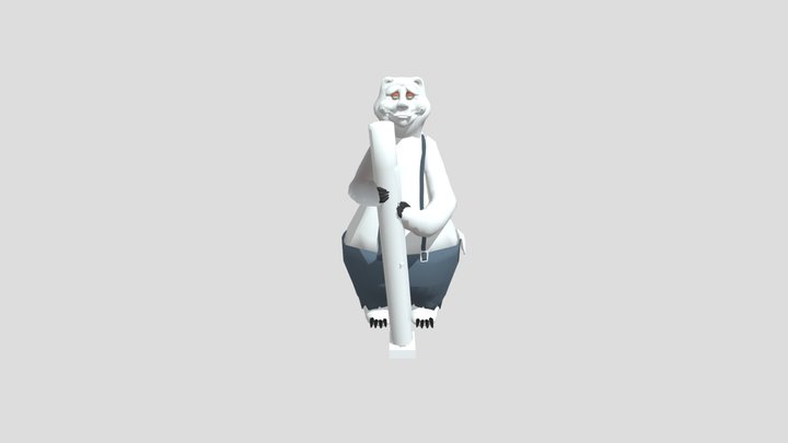 Billy Bob Hard Luck Bears 3D Model