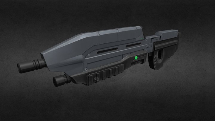 MA5C Assault Rifle – Kostenloses 3D-Modell STL