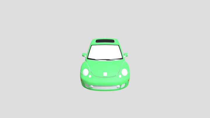 Volkswagen New Beetle Turbo S – Modelo 3D gratuito STL