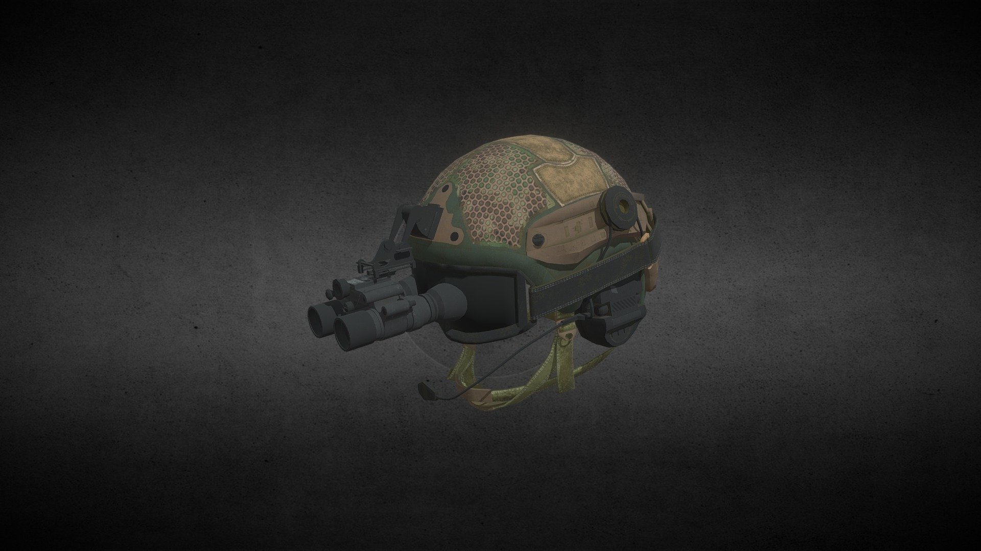 Tactical Helmet - Download Free 3D model by ErhanMatur [d8a31c1 ...