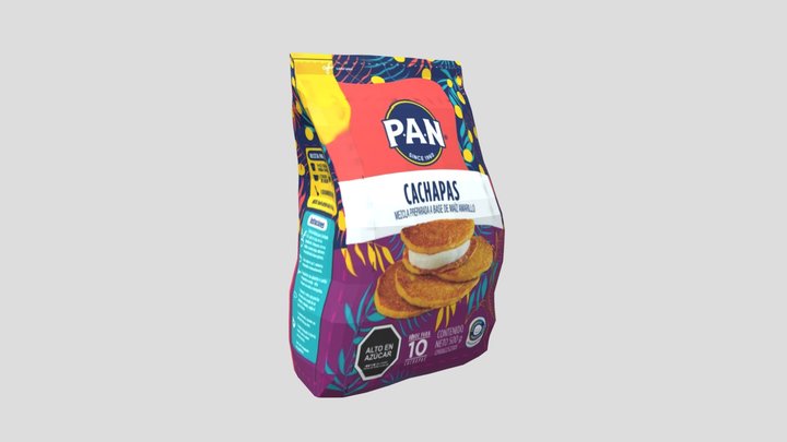 Harina pan CACHAPAS – Gratis 3D-model STL