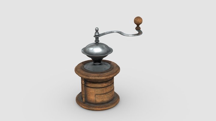 Coffee Grinder-Freepoly.org – Free 3D Model STL