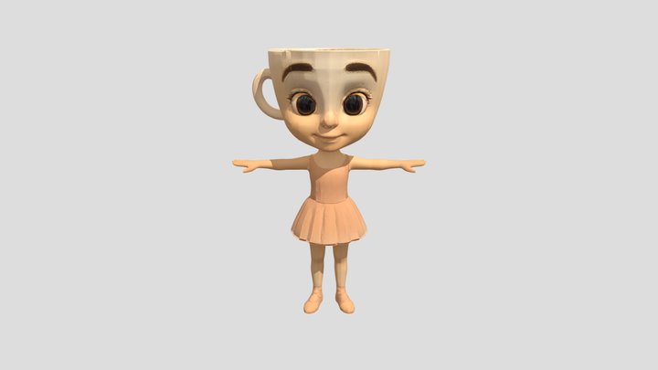 Ballerina Cappuccina 3D Model