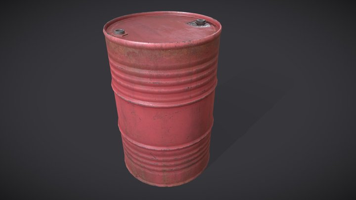 barrel 3D Model