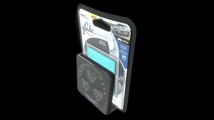 SCJ PACKAGING AUTO NUEVO RESTAGE 3D Model