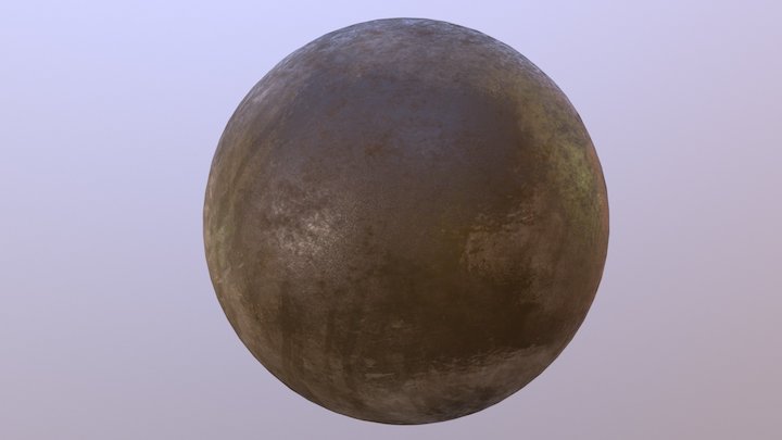 Substance 5 - Old Leather 3D Model