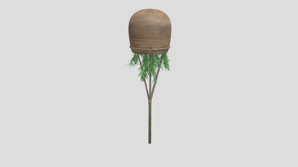 Minimal Hanging Herb Planter