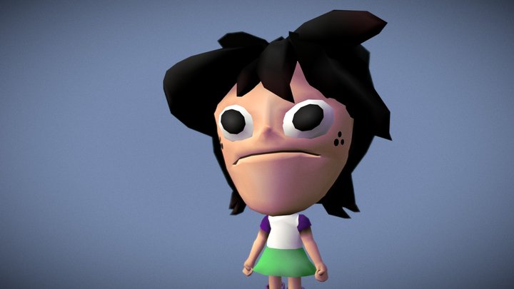 Lara from Irmão do Jorel (Jorel's Brother) 3D Model