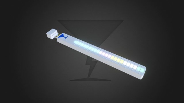 MixStik the magic stick to mix perfect cocktails 3D Model