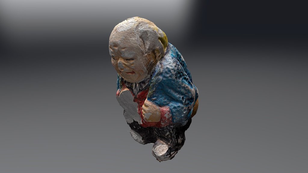 47 Year Old Joke Statue