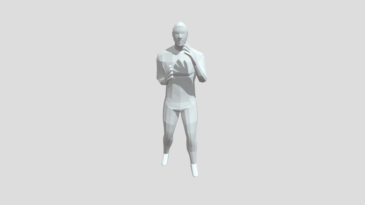 Character Fight 3D Model