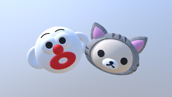 Korilakkuma no Atarashii Tomodachi 3D Model
